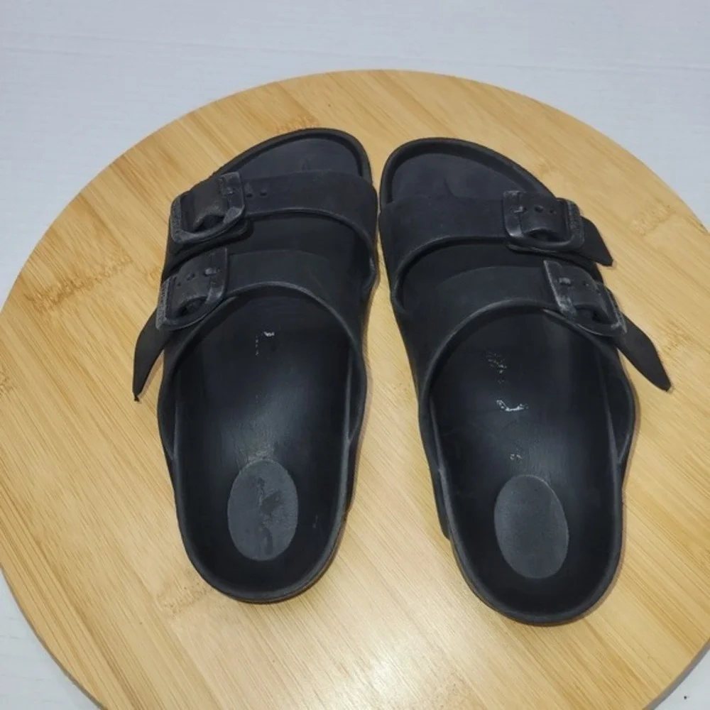 Birkenstock Kids Arizona Black Sandals Slip‎ On Shoes Size 30 US kids 12